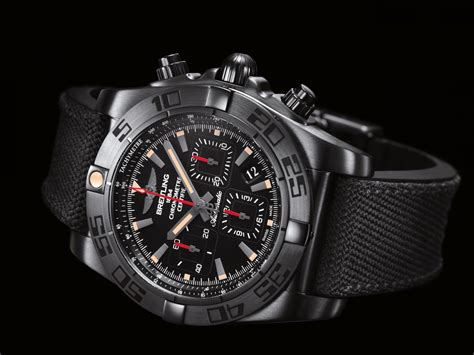 breitling chronomat 44 blacksteel special edition|breitling chronomat 44 blackeye blue.